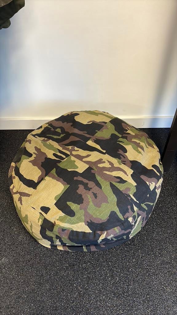 Camouflage zitzak, ., Ophalen of Verzenden, Zo goed als nieuw, .