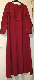 Mooie Rode Jurk met Kant - Maat XXL - Ophalen in den haag., Ophalen, Maat 46/48 (XL) of groter, Gedragen, Rood