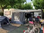 Direct beschikbaar TEC555 kinderkamer+voortent+luifel+erker, Caravans en Kamperen, Caravans, T.E.C., Particulier, Kachel, Stapelbed
