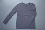maat 164 shirt lange mouw grijs + knoopjes, Ophalen of Verzenden, Gebruikt, Jongen, Shirt of Longsleeve