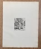 Ets Adriaan Van Ostade "Roddeltantes" 1923, Ophalen of Verzenden