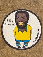 Vintage EDU's Brasil Munchen 74 patchje, Ophalen of Verzenden, Gebruikt, Sport, Speldje of Pin