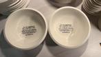 Riverdale schalen 'ingredients', Huis en Inrichting, Ophalen of Verzenden, Overige stijlen, Porselein, Schaal of Schalen