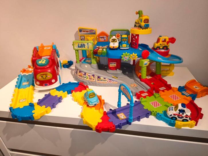 VTech Toet Toet Auto Garage met Veel Baan en Auto's, Kinderen en Baby's, Speelgoed | Overig, Ophalen