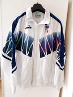 Italy Diadora voetbal Training Jacket Vintage 90s Italie L, Shirt, Ophalen of Verzenden, Zo goed als nieuw, Buitenlandse clubs