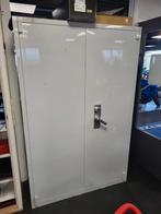 Stalen archiefkast, verstevigd, met slot, Huis en Inrichting, Kasten | Roldeurkasten en Archiefkasten, Ophalen, Gebruikt, 100 tot 150 cm