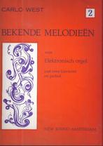 Bo1418 bladmuziek carlo west bekende melodieen deel 2   ----, Muziek en Instrumenten, Ophalen of Verzenden, Zo goed als nieuw