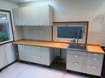 Ikea keuken - Rechte opstelling, Huis en Inrichting, Keuken | Complete keukens, Ophalen of Verzenden, Gebruikt, Wit, Overige typen