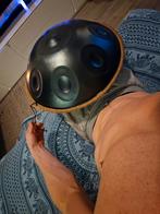 Handpan compleet blauw, Ophalen of Verzenden, Zo goed als nieuw, Melodische percussie