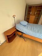 Auping Elektrisch Verstelbaar Tweepersoonsbed, Huis en Inrichting, Slaapkamer | Bedden, Ophalen, Bruin, Tweepersoons, 200 cm