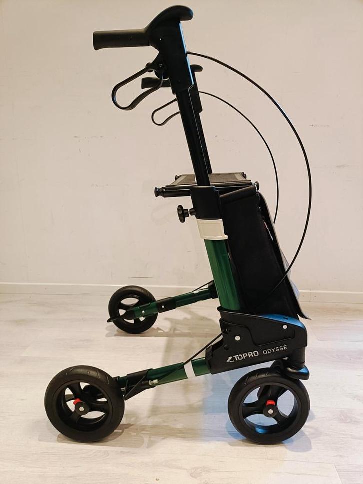 Topro Oddysé dubbel opklapbare rollator Garantie+Servicebeur, Diversen, Rollators, Zo goed als nieuw, Lichtgewicht, Opvouwbaar