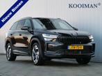 Skoda Kodiaq 1.5 TSI PHEV Sportline Business 204 Pk Automaat, Auto's, Skoda, Stof, 4 cilinders, Zwart, Bedrijf