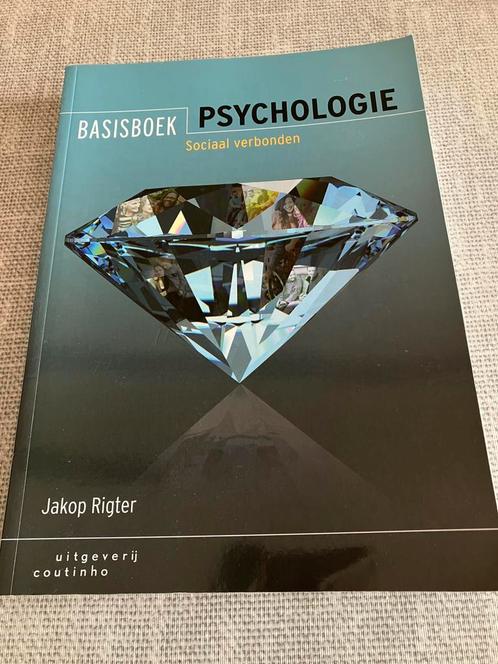 Jakop Rigter - Basisboek psychologie, Boeken, Psychologie, Zo goed als nieuw, Sociale psychologie, Ophalen of Verzenden