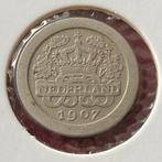 5 Cent / Ronde Stuiver uit 1907 van Wilhelmina, Verzenden, Koningin Wilhelmina, 5 cent, Losse munt