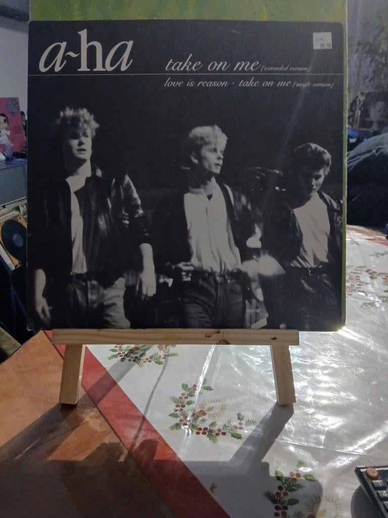 A-ha - Take On Me 12 inch maxi Single, Ophalen of Verzenden, 1980 tot 2000, Gebruikt, 12 inch