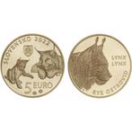5 euro Slowakije 2022 - Lynx - BU, Postzegels en Munten, Munten | Europa | Euromunten, Verzenden, Slowakije, 5 euro, Losse munt