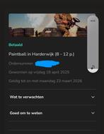 Paintbal fundustry harderwijk, Tickets en Kaartjes, Eén persoon