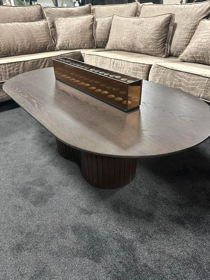 Nieuw Japandi design Salontafel Brown in donkerbruin hout, Huis en Inrichting, Tafels | Salontafels, Nieuw, Minder dan 50 cm, 50 tot 100 cm