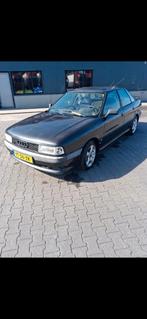 Audi 80 1.8 S apk 2027, Auto's, Audi, Voorwielaandrijving, 1043 kg, Zwart, Origineel Nederlands