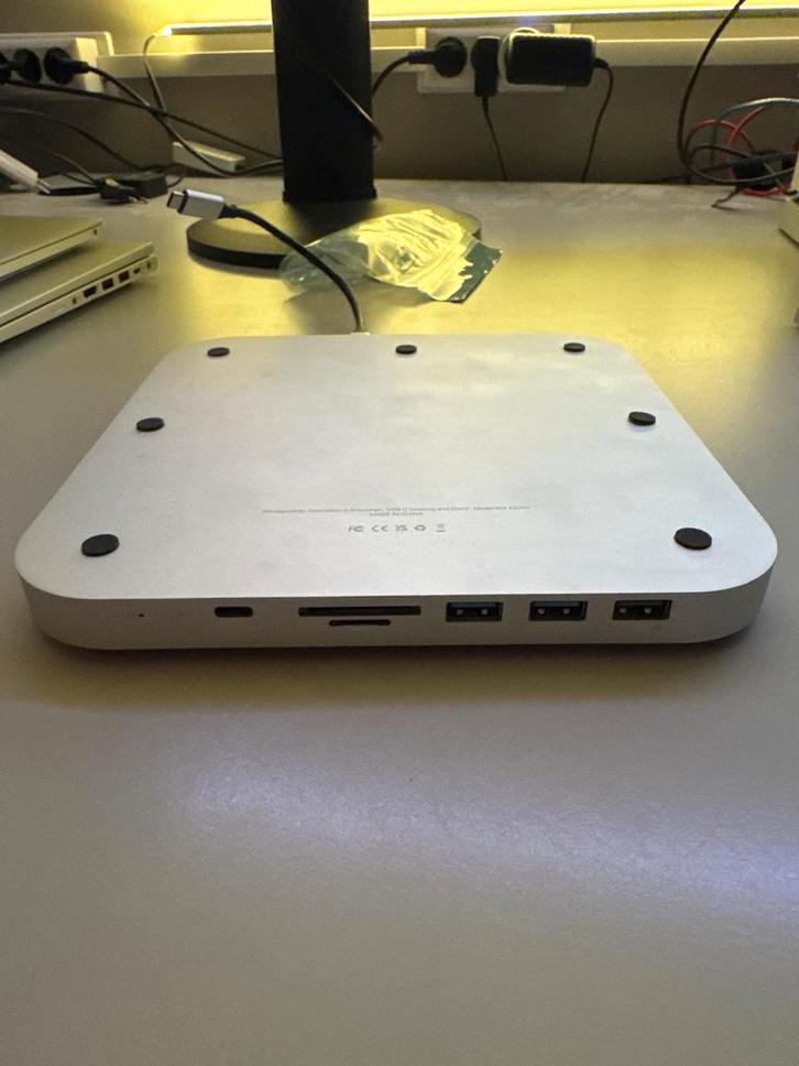 Mac Mini M1 Docking Station + 2.5" HDD Slot, Computers en Software, Dockingstations, Nieuw, Docking station, Harde schijf, Ophalen of Verzenden