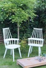 Set stijlvolle en comfortabele Kartell Comback stoelen - wit, Twee, Wit, Design, Zo goed als nieuw
