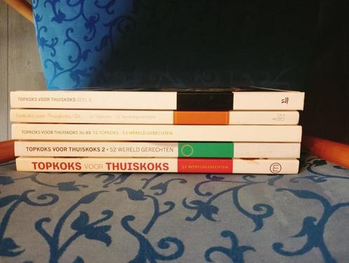 Topkoks voor thuiskoks 1 t/m 5 (set 10 EU), Boeken, Kookboeken, Nieuw, Ophalen of Verzenden