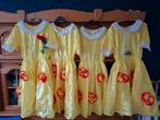 Verkleedjurken 4 stuks, Kleding | Dames, Carnavalskleding en Feestkleding, Ophalen of Verzenden, Gedragen, Carnaval
