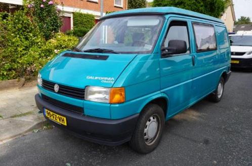Volkswagen T4 California Coach 1993 Groen, Auto's, Volkswagen, Particulier, Overige modellen, Radio, Trekhaak, Diesel, Euro 1