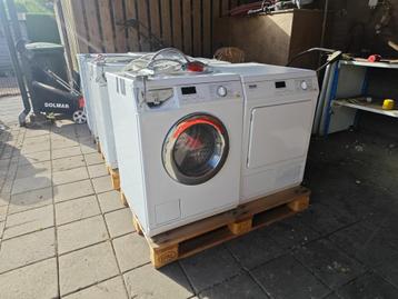 Miele professional droger en wasmachines beschikbaar voor biedingen