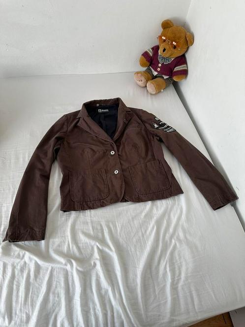 Gaastra cropped jacket, Kleding | Dames, Jassen | Zomer, Zo goed als nieuw, Maat 38/40 (M), Bruin, Ophalen of Verzenden