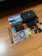 Nintendo Switch V2 + Mario Kart 8 Deluxe & Veel Extras!, Spelcomputers en Games, Games | Nintendo Switch, Racen en Vliegen, Ophalen of Verzenden