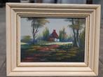 Klassiek schilderij in lijst, Ophalen of Verzenden