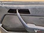 Mercedes W124 coupe Deurpaneel LV en RV zwart leer '87, Ophalen, Gebruikt