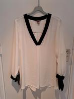 Blouse H&M, maat 50, Kleding | Dames, Blouses en Tunieken, Gedragen, H&M, Wit, Maat 46/48 (XL) of groter