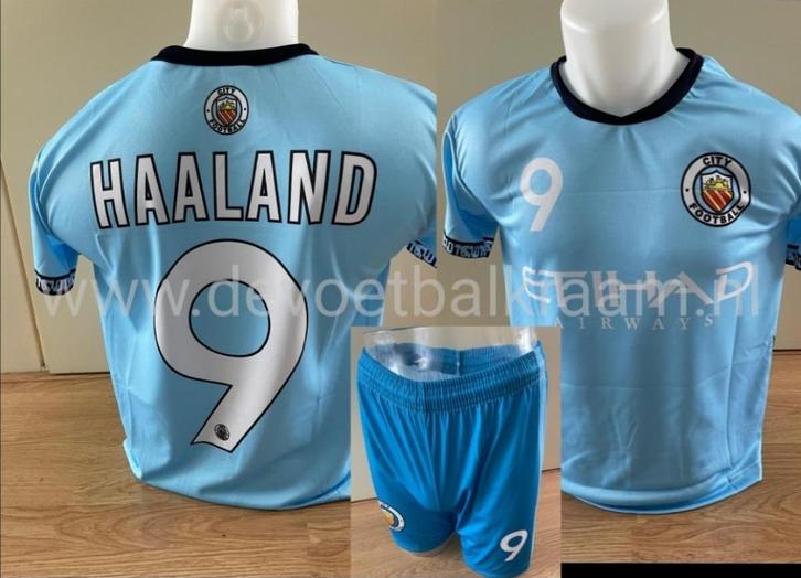 NIEUWSTE HAALAND VOETBAL TENUE  THUISKLEUR 2025/26, Sport en Fitness, Voetbal, Nieuw, Set, Maat XS of kleiner, Ophalen of Verzenden