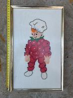 Flipje Tiel borduurwerkje 34cm hoog, Ophalen, Zo goed als nieuw, Reclamebord