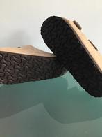 GRATIS VERZENDEN | BIRKENSTOCK Nieuwe beige slippers 40, Slippers, Verzenden, Beige, Nieuw