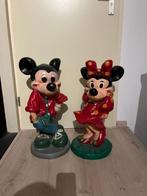 Mickey en Minnie Mouse Beelden - 60 cm, Verzamelen, Ophalen, Mickey Mouse, Gebruikt, Beeldje of Figuurtje