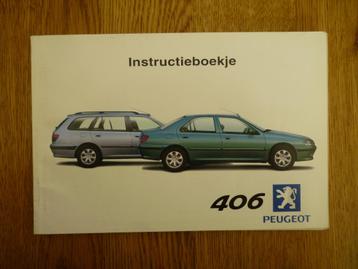 Peugeot 406 instructieboek sedan, break, familiale beschikbaar voor biedingen