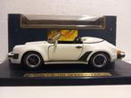 Porsche 911 Speedster white 1989 Maisto metal 1:18 KRD, Ophalen of Verzenden, Zo goed als nieuw, Auto, Maisto