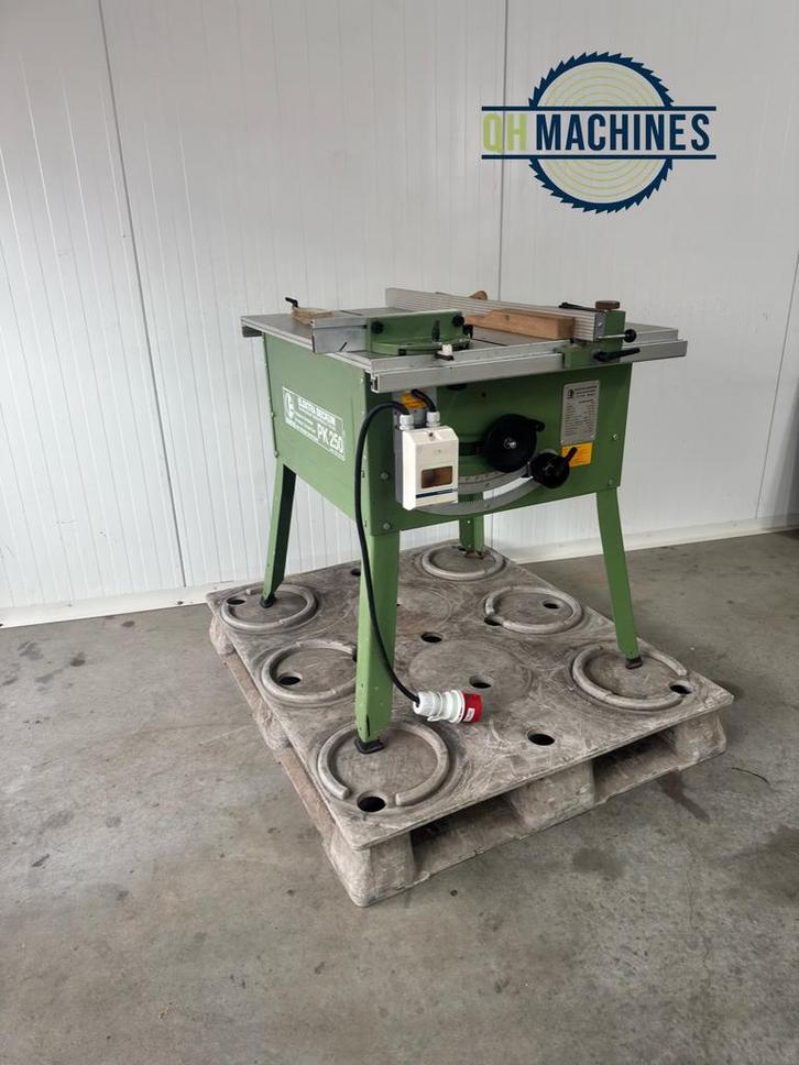Elektra Beckum PK250 zaagtafel 5,5PK nieuwe lagers!, Doe-het-zelf en Verbouw, Gereedschap | Zaagmachines, Zo goed als nieuw, Cirkelzaag