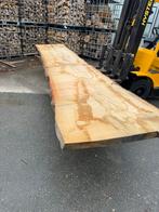 Groot eiken boomstamblad 4x80-90x8cm, Ophalen of Verzenden, Zo goed als nieuw, 250 cm of meer, Planken