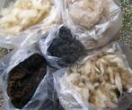 Viltpakket met 5 soorten schapenwol,vilt viltwol, Hobby en Vrije tijd, Ophalen of Verzenden, Nieuw, Materiaal