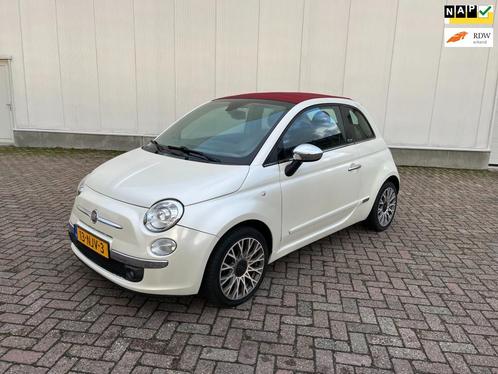 Fiat 500 C 1.2 Rock open dak airco 2010 NL auto apple carpla, Auto's, Fiat, Bedrijf, Te koop, 500C, ABS, Airbags, Airconditioning
