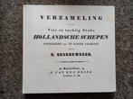 Verzameling van 84 Hollandsche Schepen in kopergravure, Ophalen of Verzenden, 17e en 18e eeuw, Gelezen