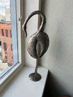 Metalen Vogel Beeld - Jana Collection - 60cm Hoogte, Antiek en Kunst, Ophalen
