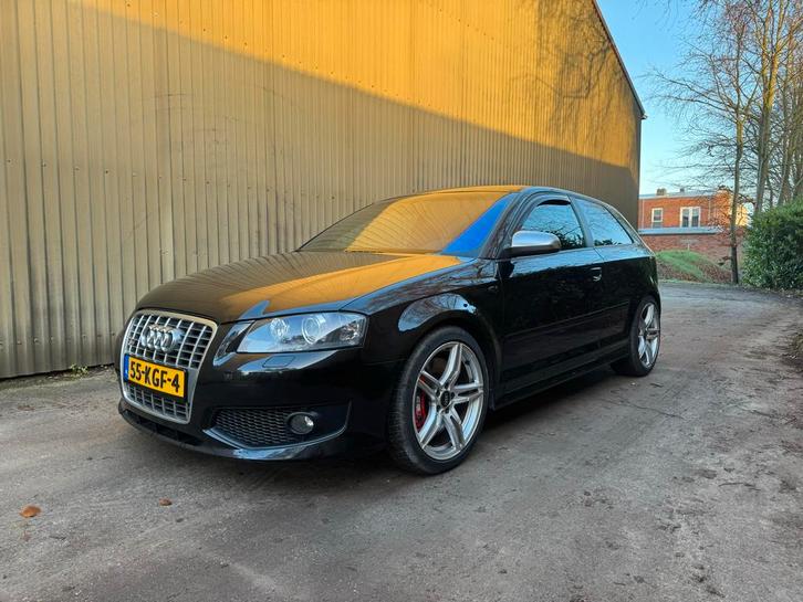 Audi S3 2.0 Quattro 188KW 2007 Zwart, Auto's, Audi, Particulier, S3, 4x4, ABS, Achteruitrijcamera, Airbags, Airconditioning, Alarm