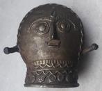 PRIMITIEF FIGUUR>OUD CIRCA 125 JAAR>OUDE CULTUUR>BRONS ?, Ophalen of Verzenden