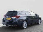 Toyota Auris 1.8 136pk Hybrid Executive | ECC | Navigatie |, Auto's, 65 €/maand, Gebruikt, Leder en Stof, Hybride Elektrisch/Benzine