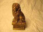 antiek koper leeuw beeldje, Antiek en Kunst, Verzenden